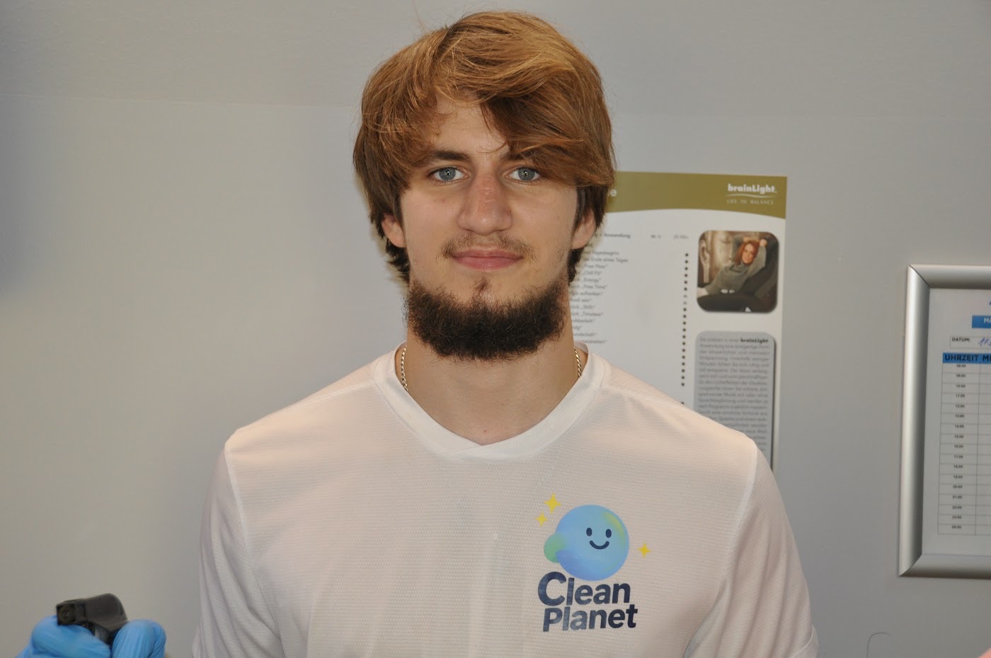 Clean Planet team member at work